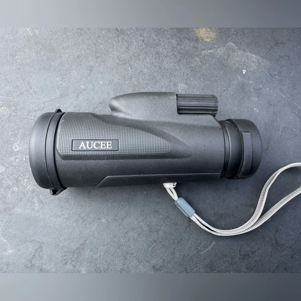 Black Monocular Scope Men women and kids for events